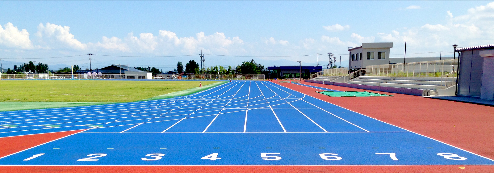 長井市生涯学習プラザ運動公園陸上競技場整備工事（長井市）